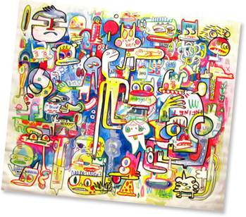 Jon Burgerman Art