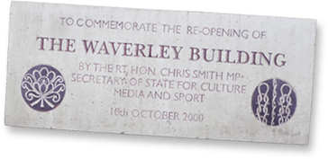 Waverley plaque